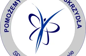 logo szkoły z motto - Pomożemy Ci rozwinąć skrzydła