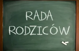 Ilustracja tablicy z napisem Rada Rodziców