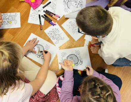 Praca w kręgu na zajęciach