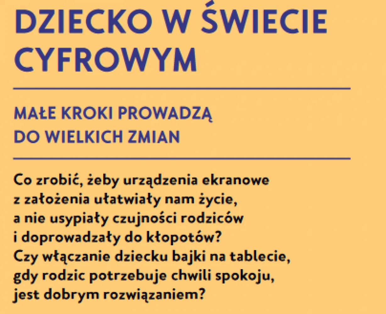 dziecko w świecie cyfrowym