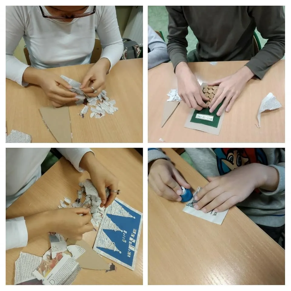 Projekt eTwinning „Geometric Christmas Cards”  