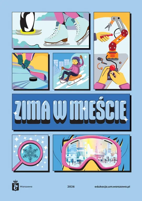Plakat akcji Zima w Mieście 2026
