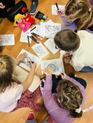 Praca w kręgu na zajęciach